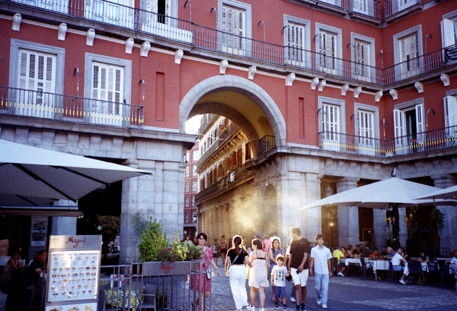 Plaza Mayor — Madrid · analog film